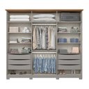 Ver imagem 2 de Guarda Roupa Casal Americano 6 Portas com Amortecimento 6 Gavetas com Usinagem