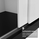 Ver imagem 6 de Guarda-Roupa Casal com Pés 3 Portas de Correr com Espelho Reno Madesa