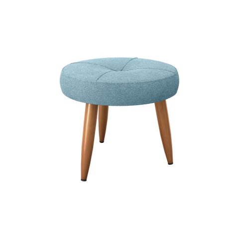 Puff Banqueta Descanso Decorativo Havana Matrix Azul