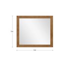 Ver imagem 3 de Moldura com Espelho em Madeira Maciça Linha Prata 