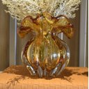 Ver imagem 4 de Arranjo de Flores Envelhecidas Artificiais no Vaso Trouxinha 27cm | Beleza Atemporal Formosinha