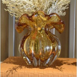Arranjo de Flores Envelhecidas Artificiais no Vaso Trouxinha 27cm | Beleza Atemporal Formosinha - 4