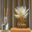 Ver imagem 3 de Arranjo de Flores Envelhecidas Artificiais no Vaso Trouxinha 27cm | Beleza Atemporal Formosinha