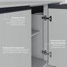 Cozinha Modulada 5 Peças 4 Aéreos 1 Balcão Nara CabeCasa MadeiraMadeira - 14