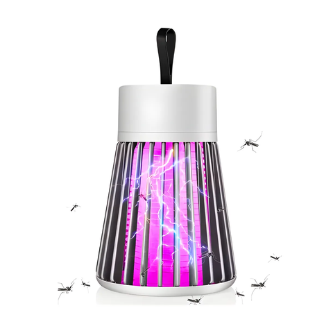 Abajur Mata Mosquito Elétrico Luz Uv Led Repelente Silencios