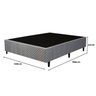Base Cama Box Casal 138cm X 188cm X 42cm Universal - 4