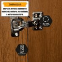 Ver mais imagens de Guarda-Roupa Casal com 6 Portas com 4 Gavetas Internas e Maleiro Amsterdã Ii