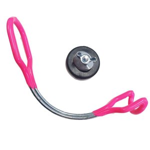 Suporte Emborrachado de Vara P/ Caiaque Cor Rosa