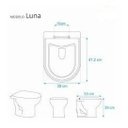 Ver imagem 5 de Tampa De Vaso Sanitário Laqueado Luna Icasa Preto