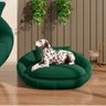 Cama Caminha Sofá Poltrona Pet Gato Cachorro Zafira Color:verde Escuro - 3