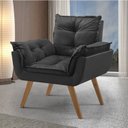 Ver imagem 5 de Kit 2 Poltronas em Veludo Base Palito Quadrada Opalla Prime