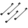 Barra de Apoio 70cm Inox Kit 4 Unidades Idoso Criança Gestante Banheiro Box Suporte Acessibilidade D - 1