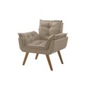 Ver imagem 3 de Kit 2 Poltronas em Veludo Base Palito Quadrada Opalla Prime