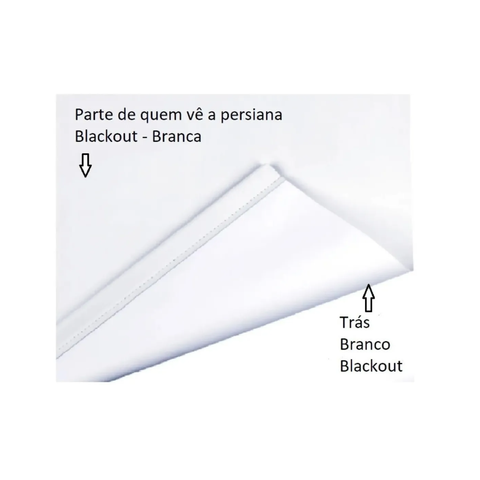 Persiana Cortina Rolo Blackout Ambiente Interno Quarto Sala Varanda 1,50 Larg x 1,20 Alt