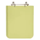 Ver imagem 1 de Assento Sanitario Poliester Square Verde Mace para vaso Incepa