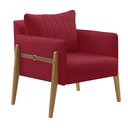 Ver imagem 2 de Kit 2 Poltronas Decorativa para Sala de Estar Orion