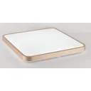 Ver imagem 1 de Plafon de Sobrepor Led 120w 9000lm Multitemperatura Bivolt Metal Dourado e Acrílico