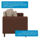 Ver imagem 7 de Sofá Living 3 Lugares 212cm Manágua Yescasa