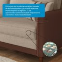 Ver imagem 6 de Sofá Living 3 Lugares 212cm Manágua Yescasa