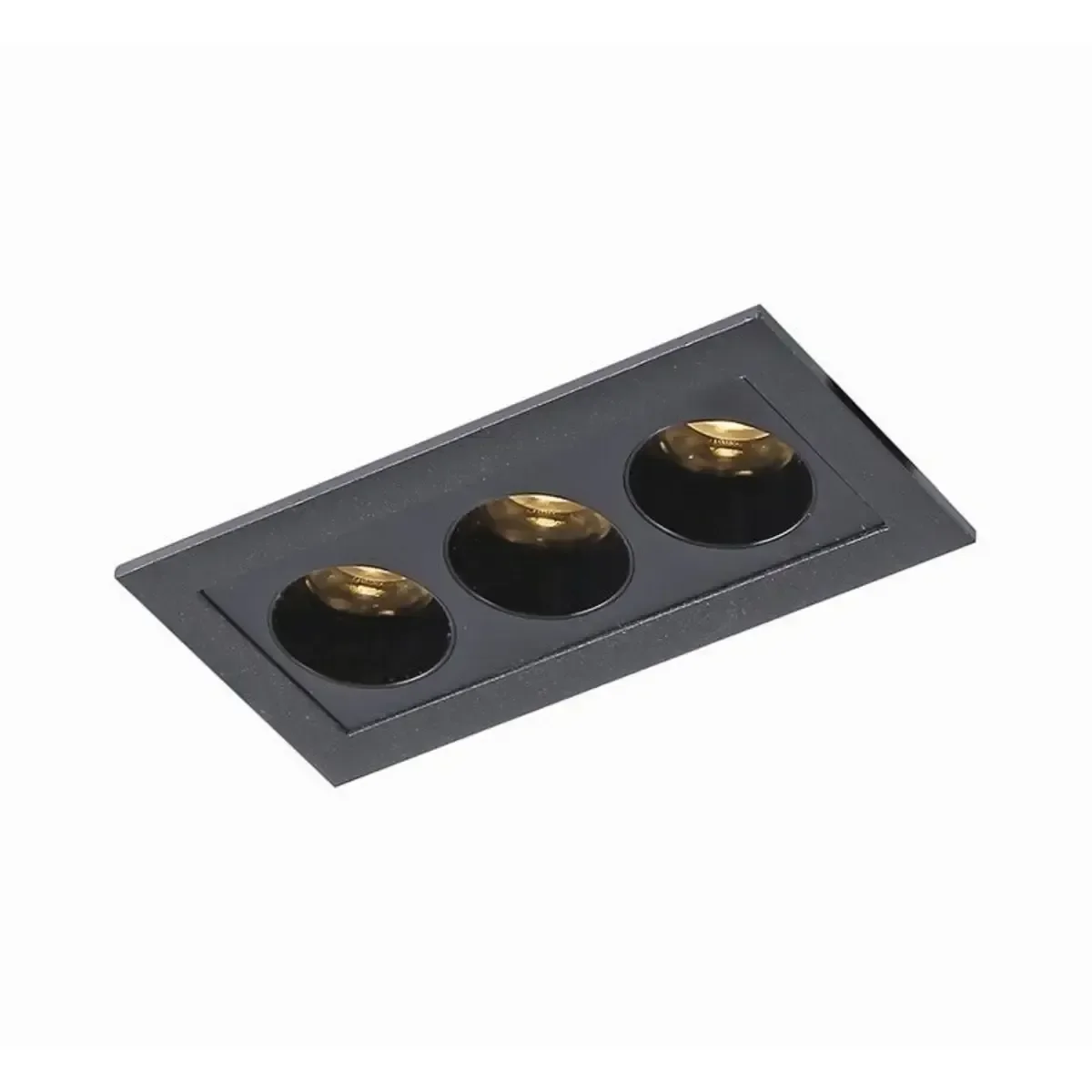 Spot Downlight Embutir Powerus 38° 6w 3000k Preto