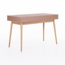 Ver imagem 5 de Escrivaninha Liva 2 Gavetas 120 Cm X 53 Cm Rosa Blush