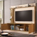 Ver imagem 2 de Home Atlanta Para TV Até 65 Polegadas Cinamomo Com Off White Ripado Bechara