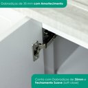 Ver imagem 4 de Torre Quente 72 cm 2 Portas 2 Gavetas C350 Branco HP Nature Henn
