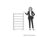 Ver imagem 6 de Cômoda para Quarto 6 Gavetas Imperium Branco