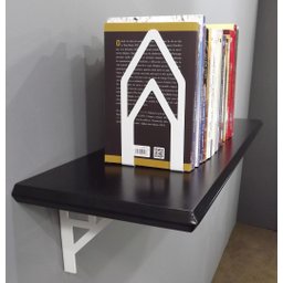 Aparador de Livros, CD e DVD Modelo Clips Grande Branco ALL STYLE - 3