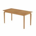 Ver imagem 4 de Conjunto Sala de Jantar Mesa Candian com 4 Cadeiras Bless Marrom/Preto