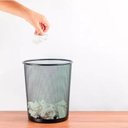 Ver imagem 2 de Lixeira Gp Inox Telada 28x26,5cm Gp162