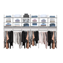 Ver imagem 1 de Arara de Parede Plus com Gaveta - 3,70m - Preto