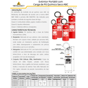 Ver imagem 3 de EXTINTOR PORTÁTIL CARREGADO DE PÓ QUÍMICO SECO ABC 12 KG METALCASTY