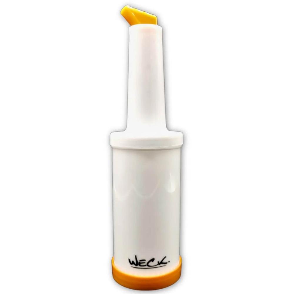 Kit 4 Garrafa Store'n Pour 1l Laranja Bartender Xaropes Drinks Molhos - 1