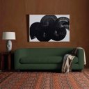 Ver imagem 2 de Sofá 3 Lugares Luxo Recepção Escritorio Sala Veneza 200cm Linho