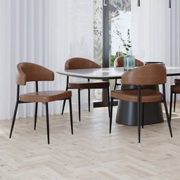 Conjunto Sala de Jantar Mesa Candian 6 Cadeiras Bless - 11