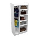 Ver imagem 1 de MODULO CLOSET OU LOJA M86.2021.B (COMÉRCIO, CABIDEIRO) MUNDI MOVEIS