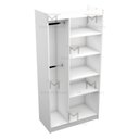 Ver imagem 5 de MODULO CLOSET OU LOJA M86.2021.B (COMÉRCIO, CABIDEIRO) MUNDI MOVEIS
