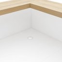 Ver imagem 3 de Balcão para Escritório Atendimento/Recepção em L Carvalho/Branco