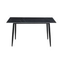 Ver imagem 4 de Mesa de Jantar Regular V4001 140cm x 80cm x 75cm Preto