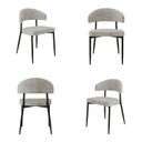 Ver mais imagens de Conjunto Sala de Jantar Mesa Candian 6 Cadeiras Bless