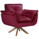 Ver imagem 4 de Kit 2 Poltronas Opalla com Debrum e Base Giratória