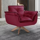 Ver imagem 2 de Kit 2 Poltronas Opalla com Debrum e Base Giratória