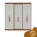 Ver imagem 3 de Guarda Roupa Casal 6 Portas Lugano MDF