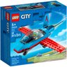 Brinquedo Lego City Blocos de Montar Avião De Acrobacias 59 peças Para Crianças 5+ Anos Lego - 1