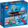 Brinquedo Lego City Blocos de Montar Avião De Acrobacias 59 peças Para Crianças 5+ Anos Lego - 5