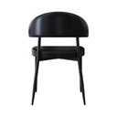 Ver mais imagens de Conjunto Sala de Jantar Mesa com Vidro Candian 6 Cadeiras Bless Marrom/Off White/Preto