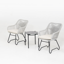 Ver imagem 1 de Conjunto para Área Externa Garden com 2 Cadeiras, 1 Mesa