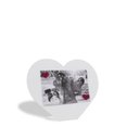 Ver imagem 1 de Porta retrato 10x15cm amor coração branco