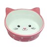 Prato Tigela Para Gatos Pet Porcelana - Rosa - 1